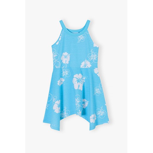 Letnia asymetryczna sukienka dla dziewczynki ze sklepu 5.10.15 w kategorii Sukienki dziewczęce - zdjęcie 170492764