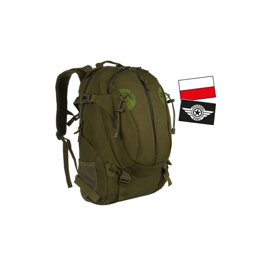 Wojskowy plecak podróżny z poliestru - Peterson Peterson one size okazyjna cena 5.10.15
