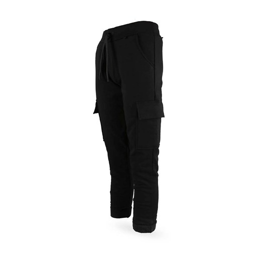 Dziewczęce spodnie dresowe bojówki czarne Tup Tup ze sklepu 5.10.15 w kategorii Spodnie dziewczęce - zdjęcie 170492991