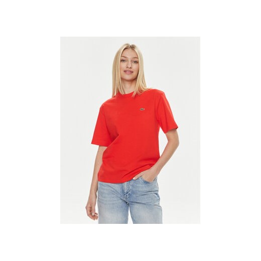 Lacoste T-Shirt TF7215 Czerwony Slim Fit Lacoste 36 MODIVO