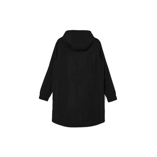 Czarna parka damska Cropp 