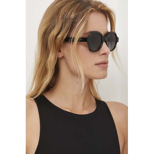 Answear Lab okulary przeciwsłoneczne Z POLARYZACJĄ damskie kolor czarny Answear Lab ONE ANSWEAR.com