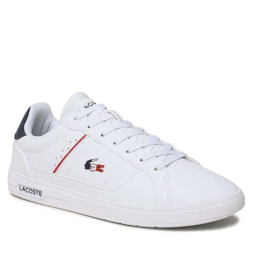 Sneakersy Lacoste Europa Pro Tri 123 1 Sma 745SMA0117407 Wht/Nvy/Re Lacoste 46 eobuwie.pl