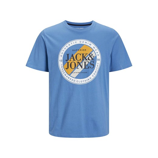 Jack &amp; Jones Koszulki (3 szt.) w kolorze błękitnym, oliwkowym i granatowym Jack & Jones L Limango Polska okazyjna cena