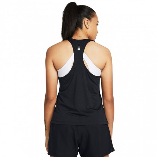 Damski top do biegania Under Armour UA Streaker Singlet - czarny ze sklepu Sportstylestory.com w kategorii Bluzki damskie - zdjęcie 170502021