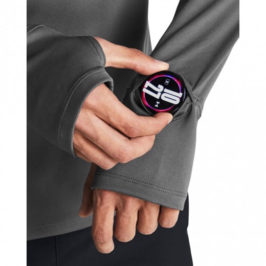 Męski longsleeve do biegania Under Armour Run Half Zip - szary Under Armour S Sportstylestory.com