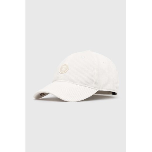 AAPE czapka z daszkiem bawełniana Cotton Corduroy kolor beżowy z aplikacją ACP5223 ze sklepu PRM w kategorii Czapki z daszkiem męskie - zdjęcie 170502741