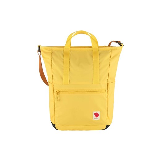 Fjallraven plecak High Coast Totepack kolor żółty duży gładki F23225.130 ze sklepu PRM w kategorii Plecaki - zdjęcie 170503352
