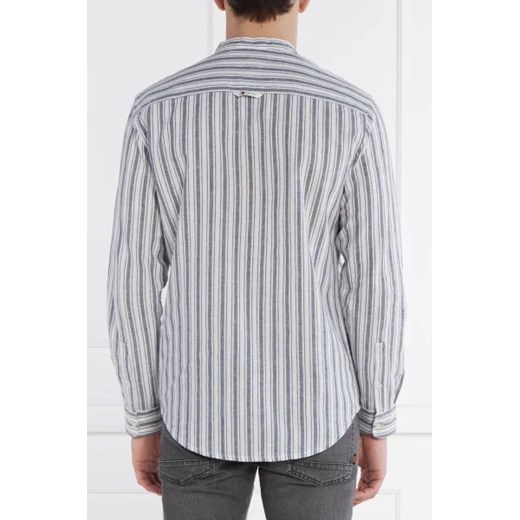Tommy Jeans Koszula | Regular Fit | z dodatkiem lnu Tommy Jeans L Gomez Fashion Store okazja