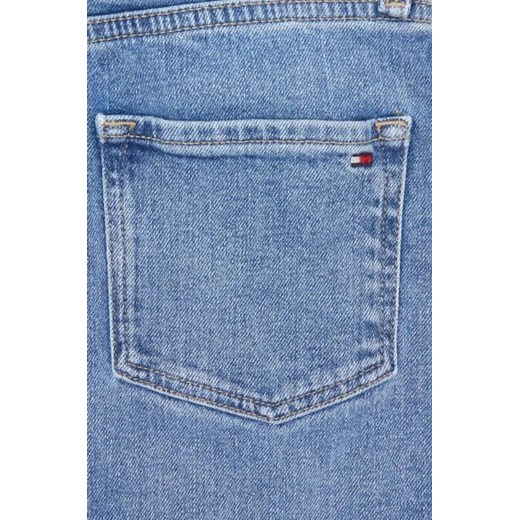Granatowe spodnie chłopięce Tommy Hilfiger jeansowe 