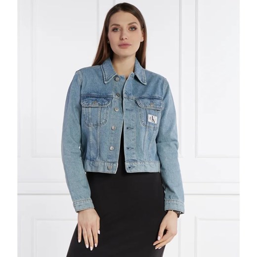 CALVIN KLEIN JEANS Kurtka jeansowa | Cropped Fit ze sklepu Gomez Fashion Store w kategorii Kurtki damskie - zdjęcie 170504404