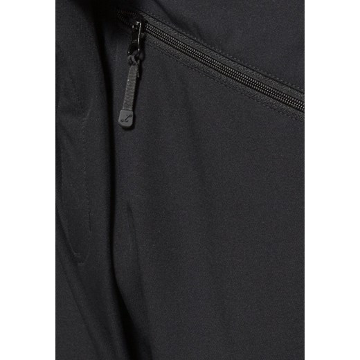 Lundhags EXA Spodnie materiałowe czarny zalando  z zamkiem