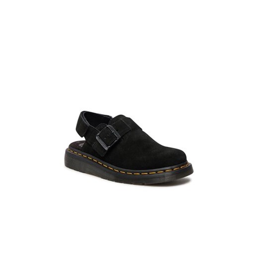 Sandały damskie Dr. Martens czarne casualowe z klamrą na lato