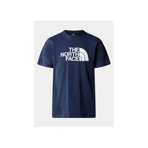 The North Face T-Shirt Easy NF0A87N5 Granatowy Regular Fit ze sklepu MODIVO w kategorii T-shirty męskie - zdjęcie 170507373