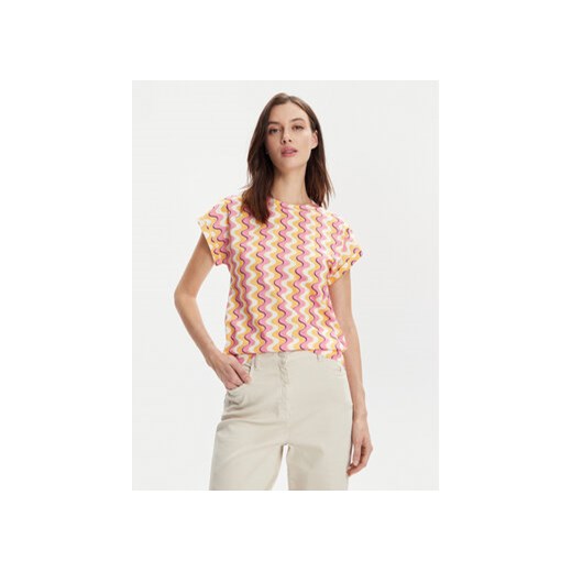 Marella T-Shirt Zum 2413941022 Kolorowy Regular Fit ze sklepu MODIVO w kategorii Bluzki damskie - zdjęcie 170507673