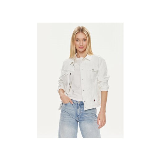 Kurtka damska Tommy Jeans krótka casual bez kaptura 