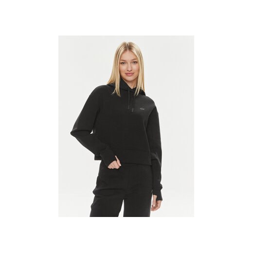 Lacoste Bluza SF0281 Czarny Regular Fit ze sklepu MODIVO w kategorii Bluzy damskie - zdjęcie 170507871