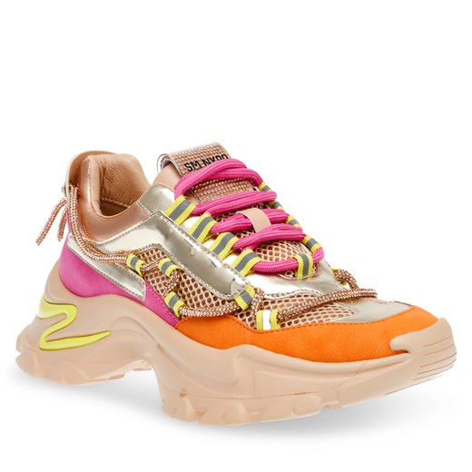 Buty sportowe damskie Steve Madden sneakersy na platformie na jesień sznurowane 