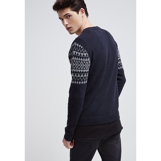 Only & Sons SANDER Sweter dark navy zalando  mat