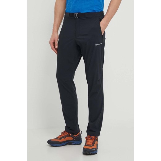 Montane spodnie outdoorowe Tenacity Lite kolor czarny MTNPR15 ze sklepu ANSWEAR.com w kategorii Spodnie męskie - zdjęcie 170510460