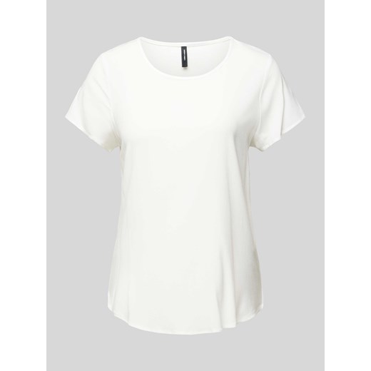 T-shirt z zaokrąglonym dołem model ‘BELLA’ ze sklepu Peek&Cloppenburg  w kategorii Bluzki damskie - zdjęcie 170512212