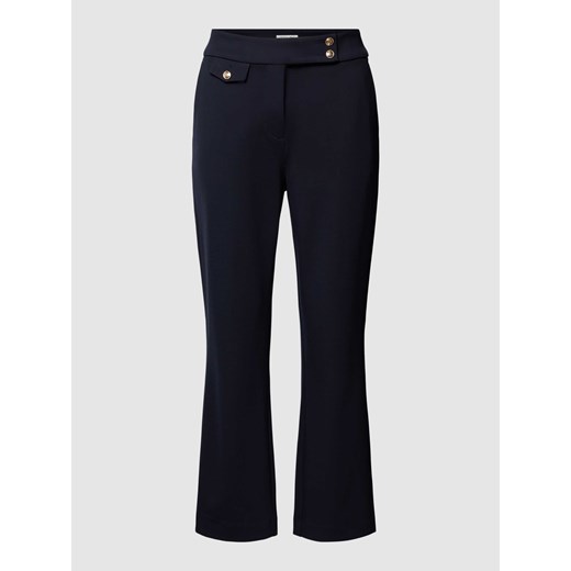 Spodnie o rozkloszowanym kroju z mieszanki wiskozy ze sklepu Peek&Cloppenburg  w kategorii Spodnie damskie - zdjęcie 170512264
