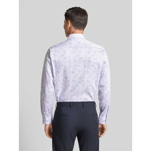 Koszula biznesowa o kroju modern fit ze wzorem paisley Eterna 44 Peek&Cloppenburg 