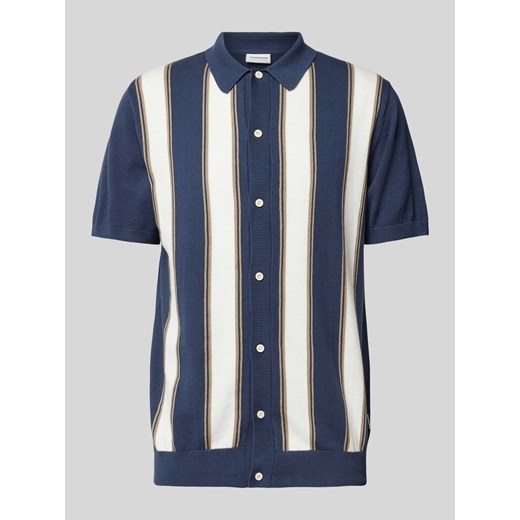 Koszula casualowa o kroju relaxed fit ze wzorem w paski ze sklepu Peek&Cloppenburg  w kategorii Koszule męskie - zdjęcie 170512671