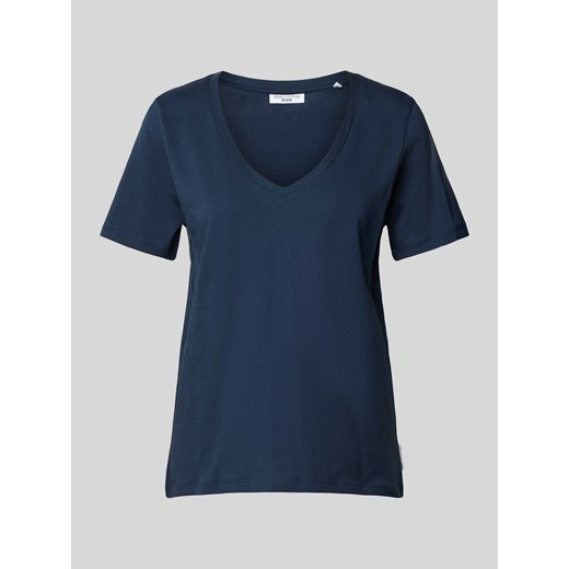 T-shirt z dekoltem w serek ze sklepu Peek&Cloppenburg  w kategorii Bluzki damskie - zdjęcie 170512680