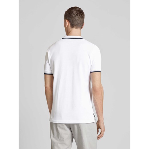 Koszulka polo o kroju slim fit z paskami w kontrastowym kolorze Geox XL Peek&Cloppenburg 