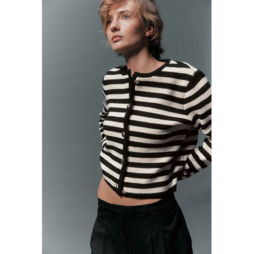 H & M - Kardigan - Czarny ze sklepu H&M w kategorii Swetry damskie - zdjęcie 170513203