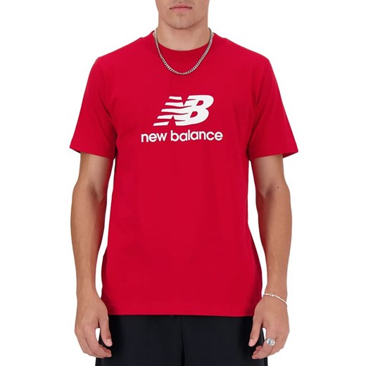 Koszulka New Balance MT41502TRE - czerwona ze sklepu streetstyle24.pl w kategorii T-shirty męskie - zdjęcie 170514791