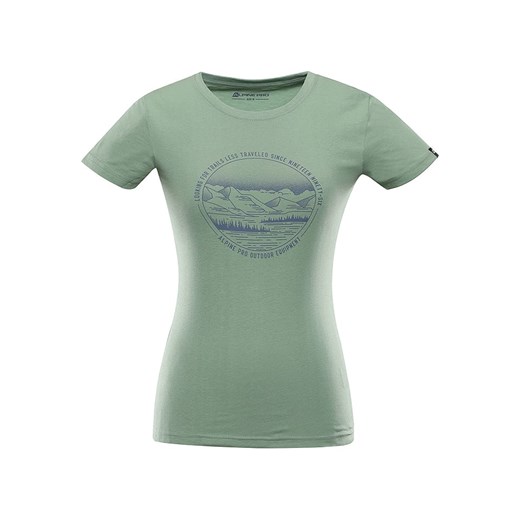 Alpine Pro Koszulka funkcyjna &quot;Giddela&quot; w kolorze zielonym ze sklepu Limango Polska w kategorii Bluzki damskie - zdjęcie 170514843