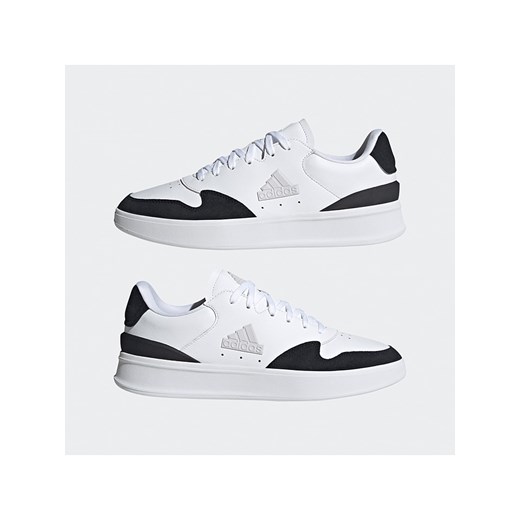 adidas Skórzane sneakersy &quot;Kantana&quot; w kolorze białym ze sklepu Limango Polska w kategorii Buty sportowe męskie - zdjęcie 170515011