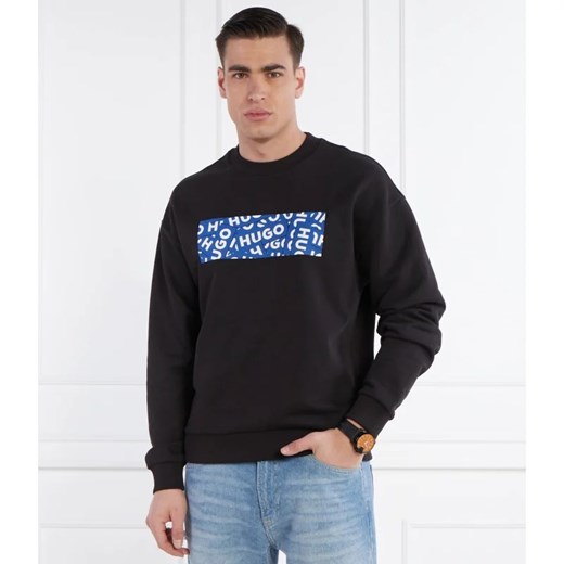 Bluza męska Hugo Blue młodzieżowa z napisami