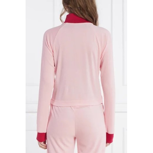 Bluza damska Juicy Couture różowa casual jesienna 
