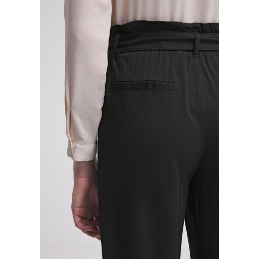 New Look TEDDY  Spodnie materiałowe black zalando  mat