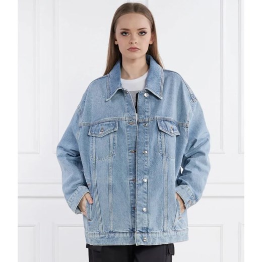 HUGO Kurtka jeansowa | Oversize fit ze sklepu Gomez Fashion Store w kategorii Kurtki damskie - zdjęcie 170515692
