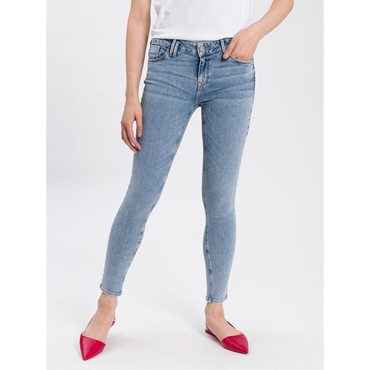 Cross Jeans Dżinsy - Skinny fit - w kolorze błękitnym Cross Jeans W26 promocyjna cena Limango Polska