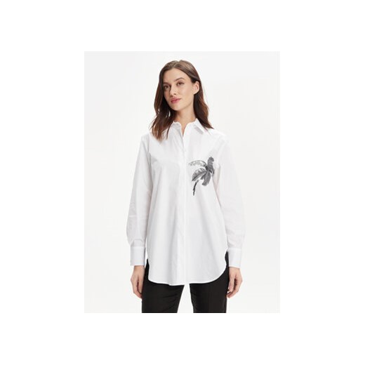 Marella Koszula Elam 2413111121 Biały Regular Fit ze sklepu MODIVO w kategorii Koszule damskie - zdjęcie 170518681