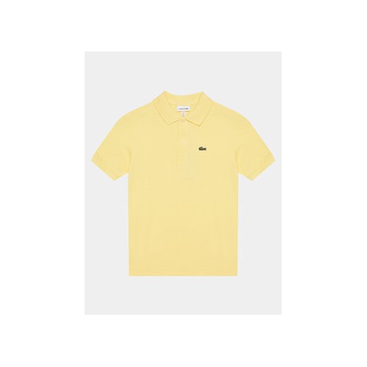 Lacoste Polo PJ2909 Żółty Regular Fit ze sklepu MODIVO w kategorii T-shirty chłopięce - zdjęcie 170518683