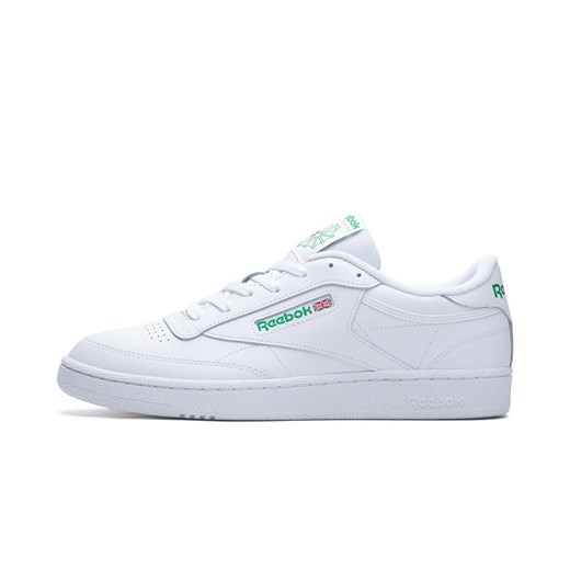 Reebok Club C 85 "Intense White Green" Męskie (100000155) ze sklepu Worldbox w kategorii Buty sportowe męskie - zdjęcie 170520982