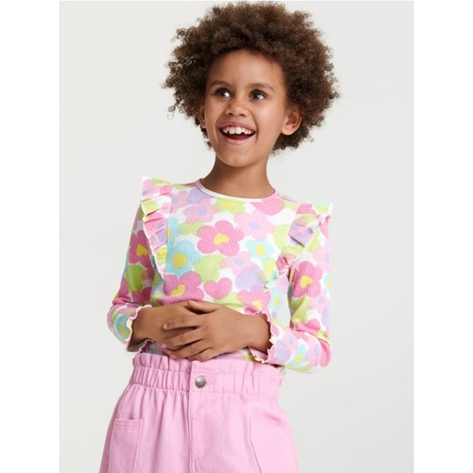 Sinsay - Koszulka - wielobarwny ze sklepu Sinsay w kategorii Bluzki dziewczęce - zdjęcie 170522814