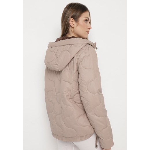 Kurtka damska Born2be z kapturem krótka 