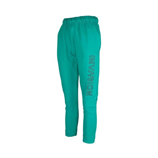 Spodnie dresowe dla chłopca zielone z aplikacją INVASION Tup Tup ze sklepu 5.10.15 w kategorii Spodnie chłopięce - zdjęcie 170524182
