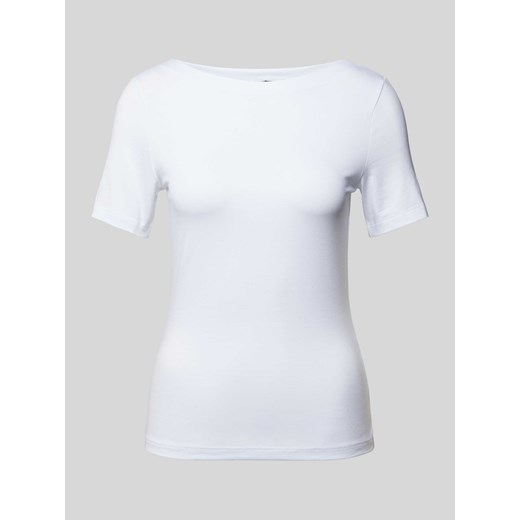 T-shirt z dekoltem w łódkę model ‘PANDA’ ze sklepu Peek&Cloppenburg  w kategorii Bluzki damskie - zdjęcie 170524983