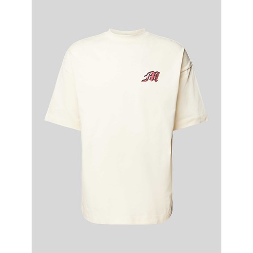 T-shirt o kroju oversized z nadrukiem z logo ze sklepu Peek&Cloppenburg  w kategorii T-shirty męskie - zdjęcie 170525012