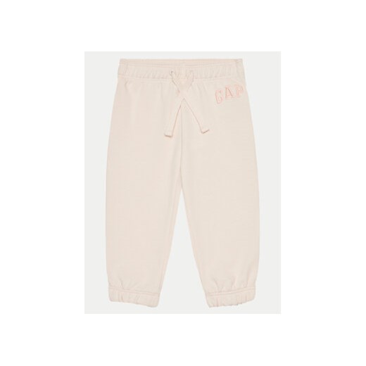 Gap Spodnie dresowe 876617-01 Różowy Regular Fit ze sklepu MODIVO w kategorii Spodnie i półśpiochy - zdjęcie 170525782