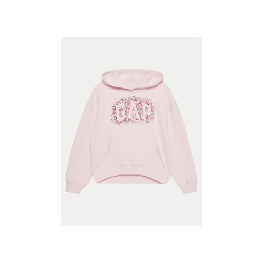 Gap Bluza 870928 Różowy Regular Fit ze sklepu MODIVO w kategorii Bluzy dziewczęce - zdjęcie 170525823