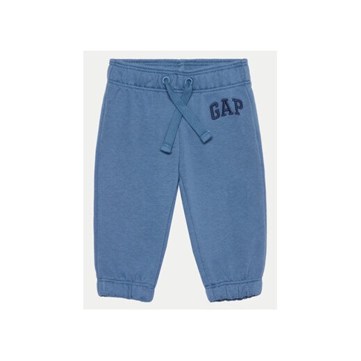 Gap Spodnie dresowe 876617 Niebieski Regular Fit ze sklepu MODIVO w kategorii Spodnie i półśpiochy - zdjęcie 170526001